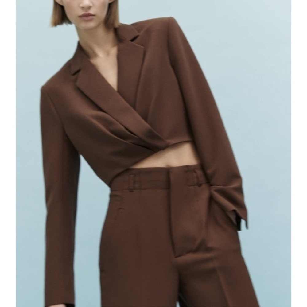 Zara Brown Women's Blazer